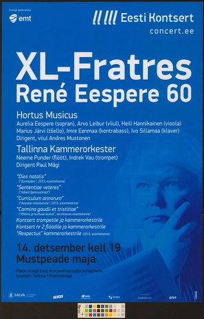 XL-Fratres : René Eespere 60 