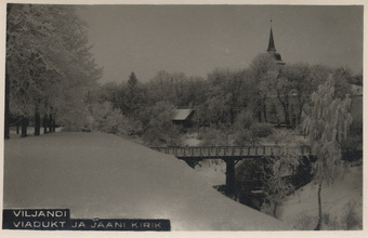 Viljandi viadukt ja Jaani kirik