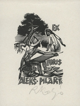 Ex libris Aleks. Pilar