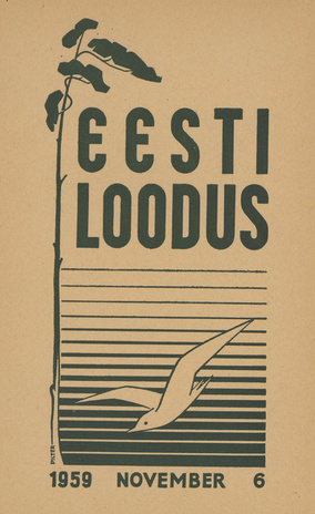 Eesti Loodus ; 6 1959-11