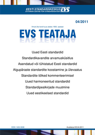 EVS Teataja ; 4 2011-04-05