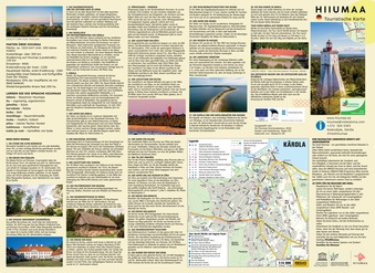 Hiiumaa touristische Karte