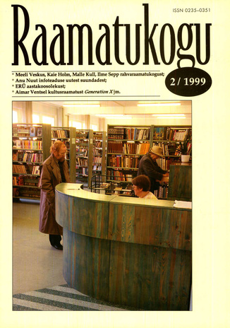 Raamatukogu ; 2 1999