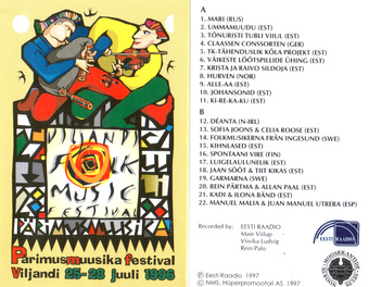 Viljandi folk music festival '96