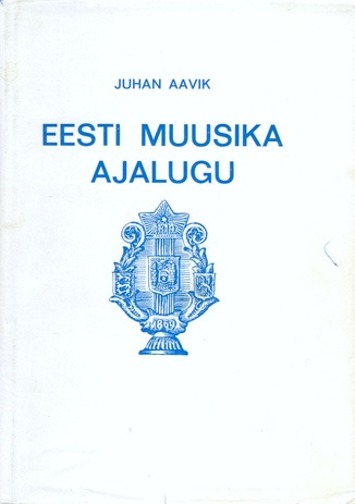 Eesti muusika ajalugu. 1-2 