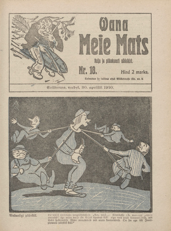 Vana Meie Mats : nalja- ja pilkekunsti nädalkiri ; 18 1920-04-30