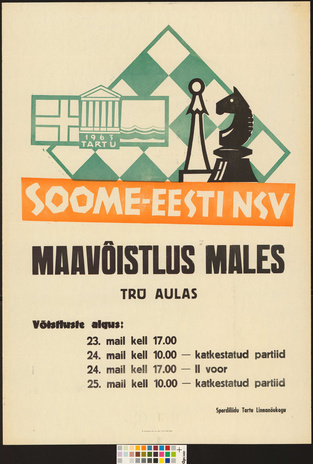 Soome-Eesti NSV maavõistlus males