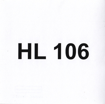 HL 106 : Eesti Muusikafondi heliarhiiv