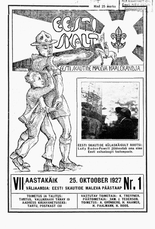 Eesti Skaut ; 1 1927-10-25