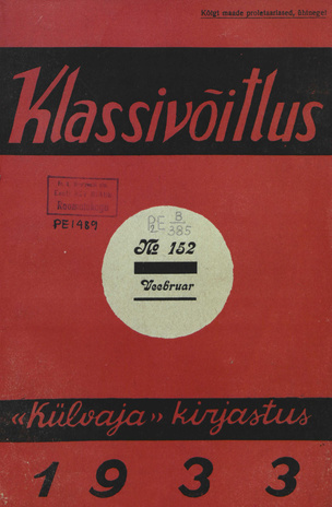 Klassivõitlus ; 152 1933-02