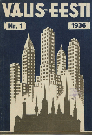 Välis-Eesti Almanak ; 1 1936-01