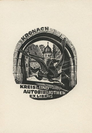 Kronach Kreis- und Autobibliothek ex libris 