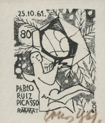 Pablo Ruiz Picasso raamat 