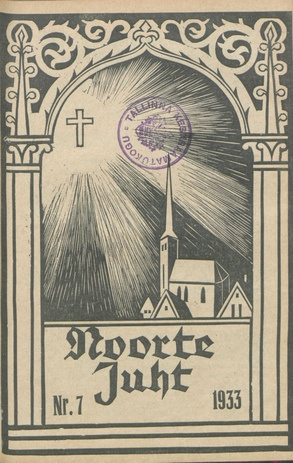 Noorte juht : Eesti ev.-lut. kiriku noorte häälekandja ; 7 1933-09