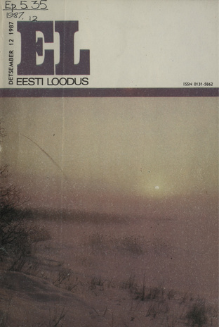 Eesti Loodus ; 12 1987-12