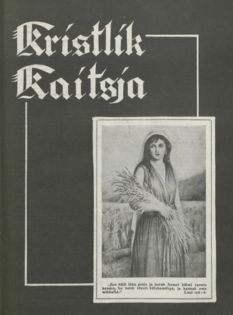 Kristlik Kaitsja : Eesti metodistide häälekandja ; 10 1935-10-03