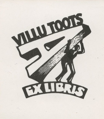 Villu Toots ex libris 