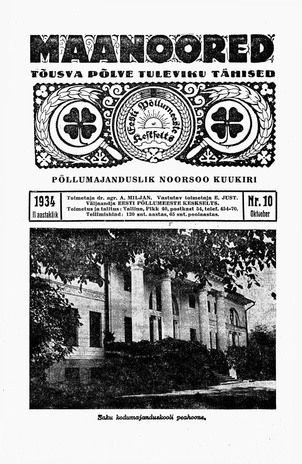 Maanoored ; 10 1934-10