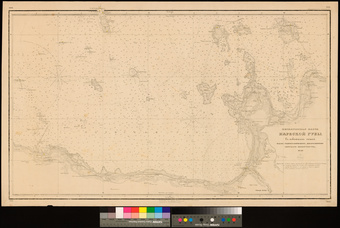 Меркаторская карта Нарвской губы : с новейших описей Финскаго залива 1848