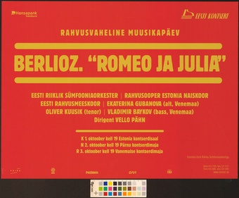 Berlioz Romeo ja Julia