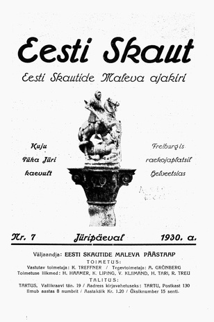 Eesti Skaut ; 7 1930-04