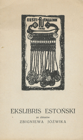 Ekslibris estonski : wystawa 