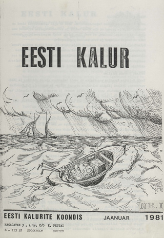 Eesti Kalur ; 1 1981-01