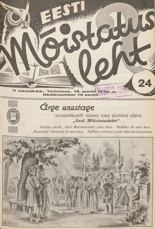Eesti Mõistatusleht ; 24 1935-06-18