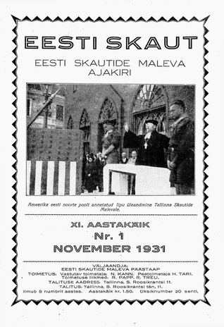 Eesti Skaut ; 1 1931-11