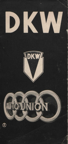 DKW-autod on Auto-Union toode : [tootekataloog]