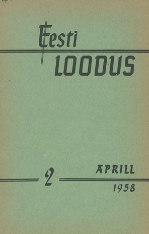 Eesti Loodus ; 2 1958-04