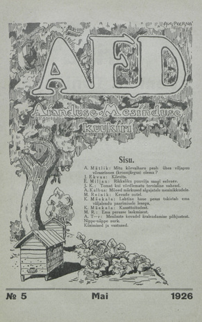 Aed : aianduse ajakiri ; 5 1926-05