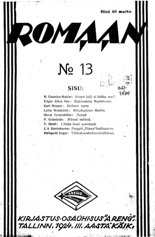 Romaan ; 13 1924