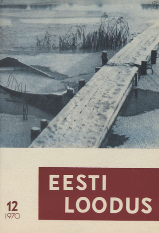 Eesti Loodus ; 12 1970-12