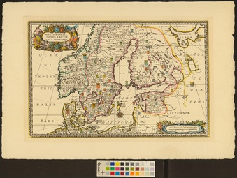 Nova et Accurata Orbis Arctoi Tabula Geographica