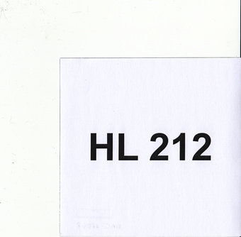 HL 212 : Eesti Muusikafondi heliarhiiv