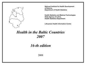 Health in the Baltic countries ; 2007