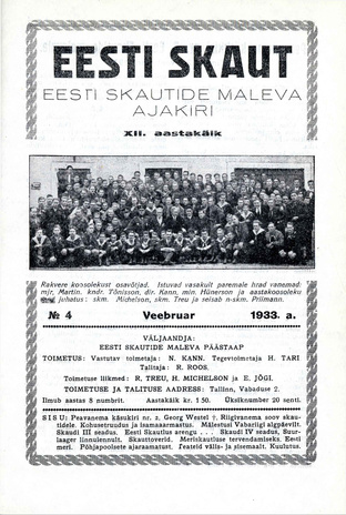 Eesti Skaut ; 4 1933-02