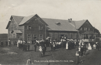 Pala laulu ja mänguseltsi maja 1913