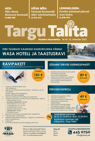 Targu Talita ; 43 2015-10-22