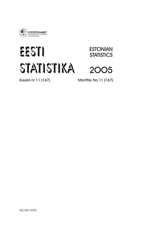 Eesti Statistika ; 11