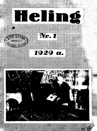 Heling ; 1 1929-01