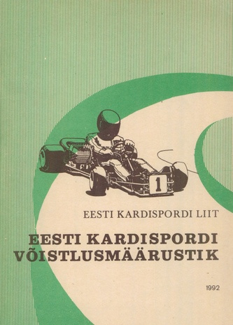 Eesti kardispordi võistlusmäärustik 