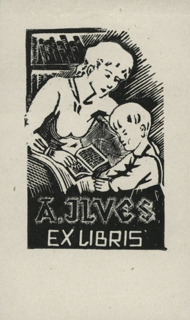 A. Ilves ex libris 