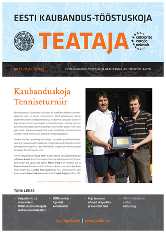 Eesti Kaubandus-Tööstuskoja Teataja ; 12 2009-06-17