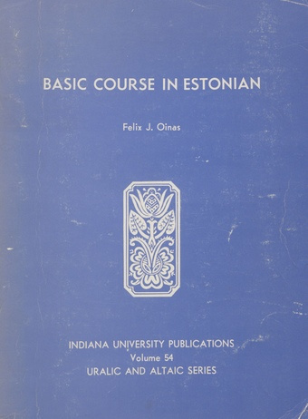 Basic course in Estonian 