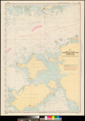 Балтийское море. Средняя часть : от полуострова Ханко до острова Сааремаа с проливом Муху-Вяйн