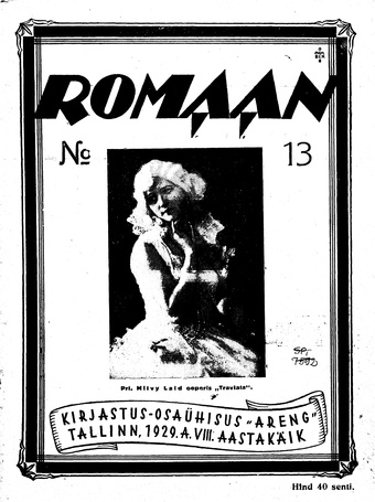 Romaan ; 13 (175) 1929-07