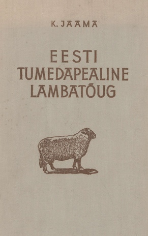 Eesti tumedapealine lambatõug