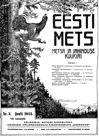 Eesti Mets ; 3 1943